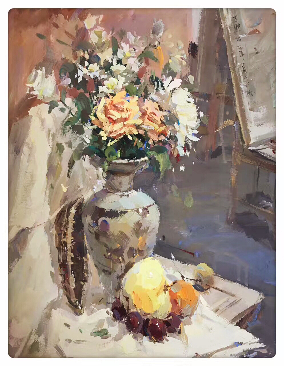 北京畫室色彩靜物花瓶范畫作品賞